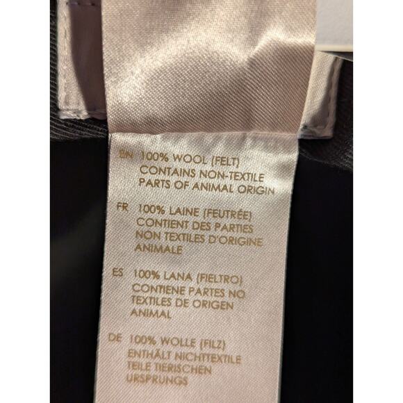 Brixton Black Wool Fedora Hat Wesley - Picture 9 of 10